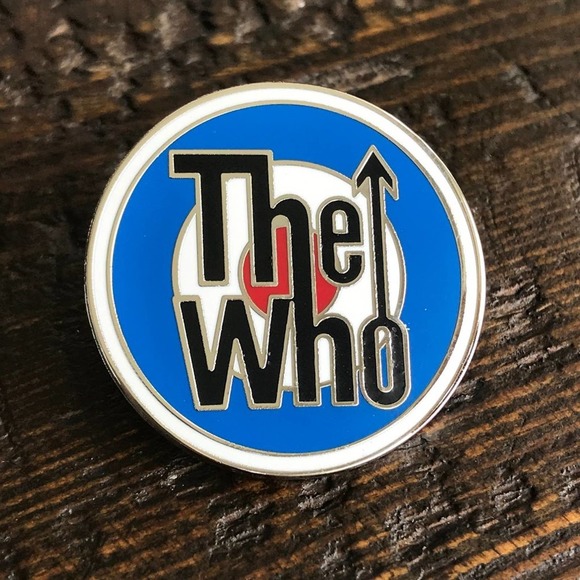 Rock Band Collectible Enamel Pin Set THE WHO and THE STONES - NEW! 807 - Picture 8 of 12